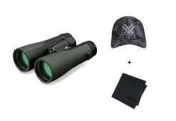 VORTEX Crossfire HD 10x50 Binocular With Logo Black Camo Hat And Microfiber Cleaning Cloth