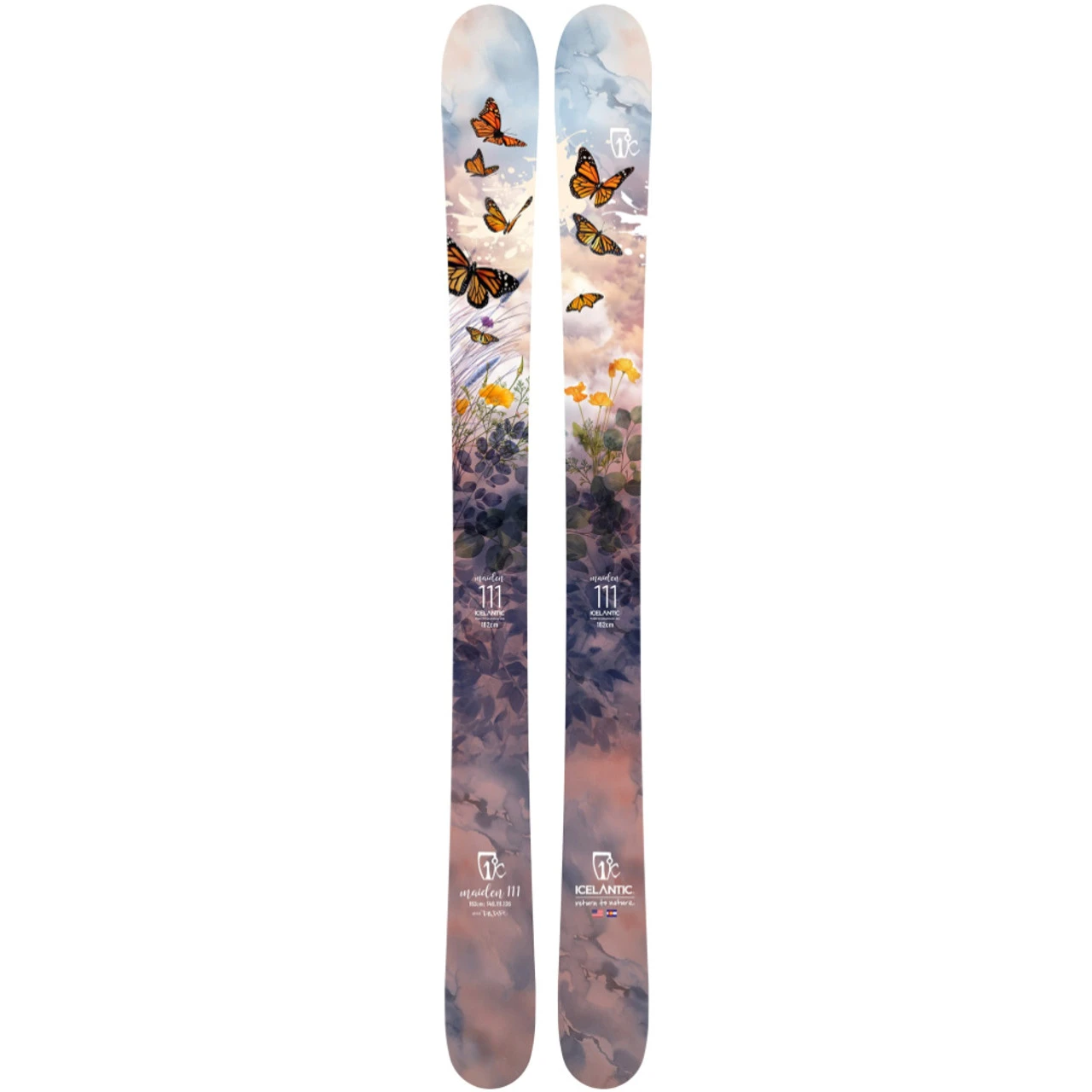 ICELANTIC Maiden 111 Skis (HGSKI22054-par)
