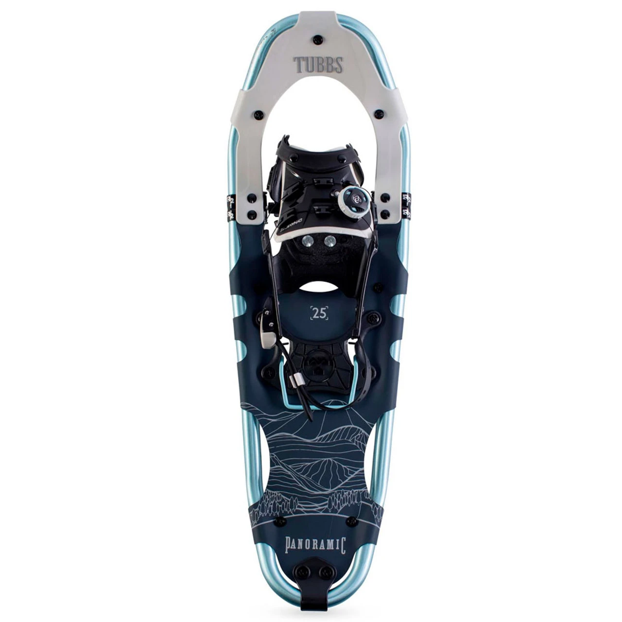 TUBBS Women's Panoramic Grey/Ice Blue Snowshoe (X180101501W)