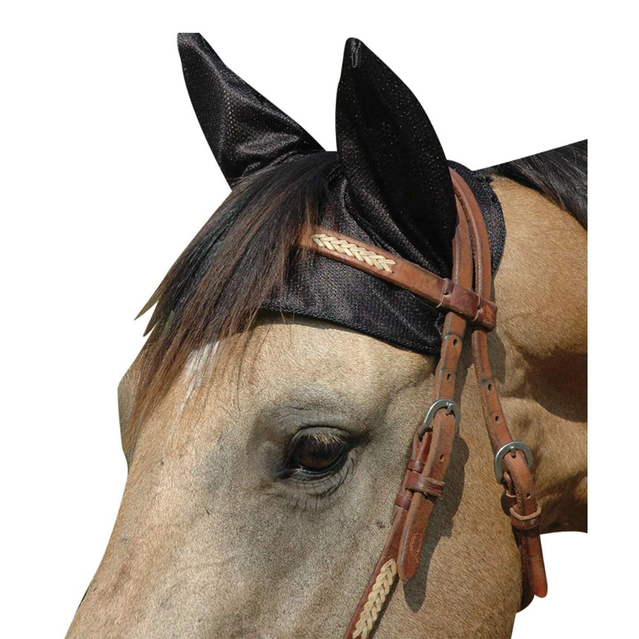 Cashel Company CASHEL Comfort Ears Black Horse Fly Bonnet (CE-BLA)
