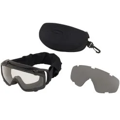 OAKLEY SI Ballistic Goggle Array Matte Black/Clear Eyewear (11-150)