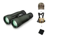 VORTEX Diamondback HD 15x56 Binocular W/ GlassPak Harness Case, Multicam Camo Cap And Microfiber Cleaning Cloth