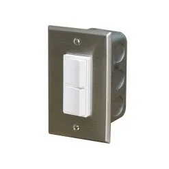 INFRATECH Duplex Switch Wall Plate And Gang Box
