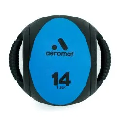 AEROMAT Dual Grip 9in Power Medicine Ball
