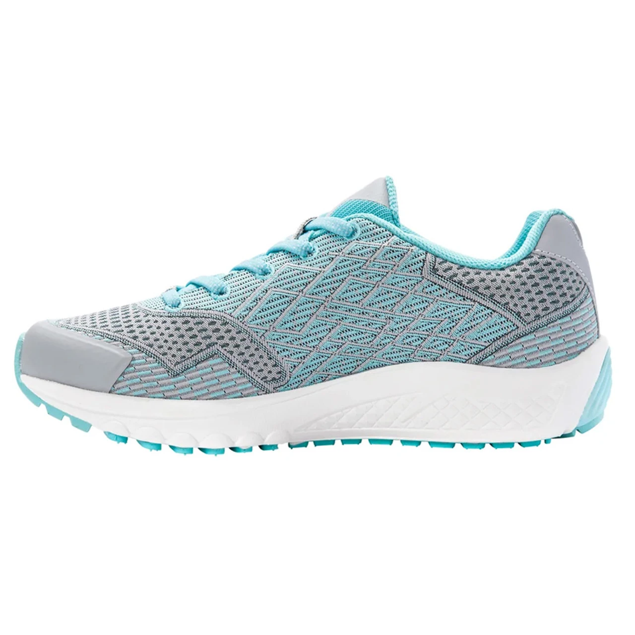 PROPET Women's Propet One Gray/Mint Shoes (WAA102M-GMI) - Image 3
