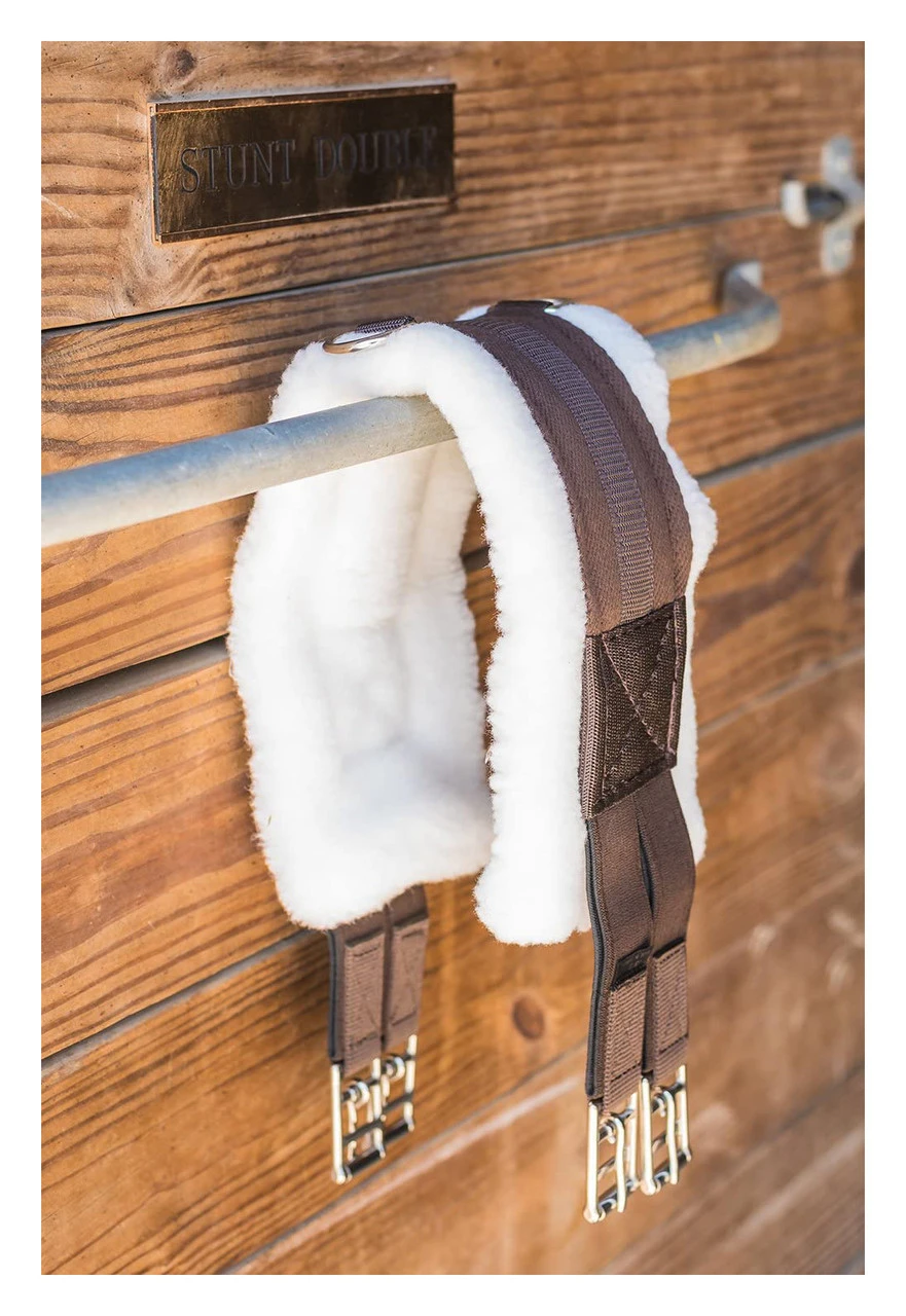 INTREPID INTERNATIONAL Fleece English Girth With Double Elastic (CLFS) - Image 6