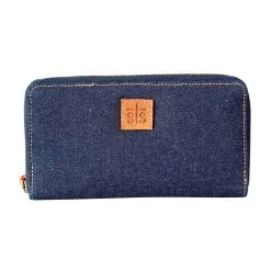 STS Blue Bayou Denim Bentley Wallet (66150)