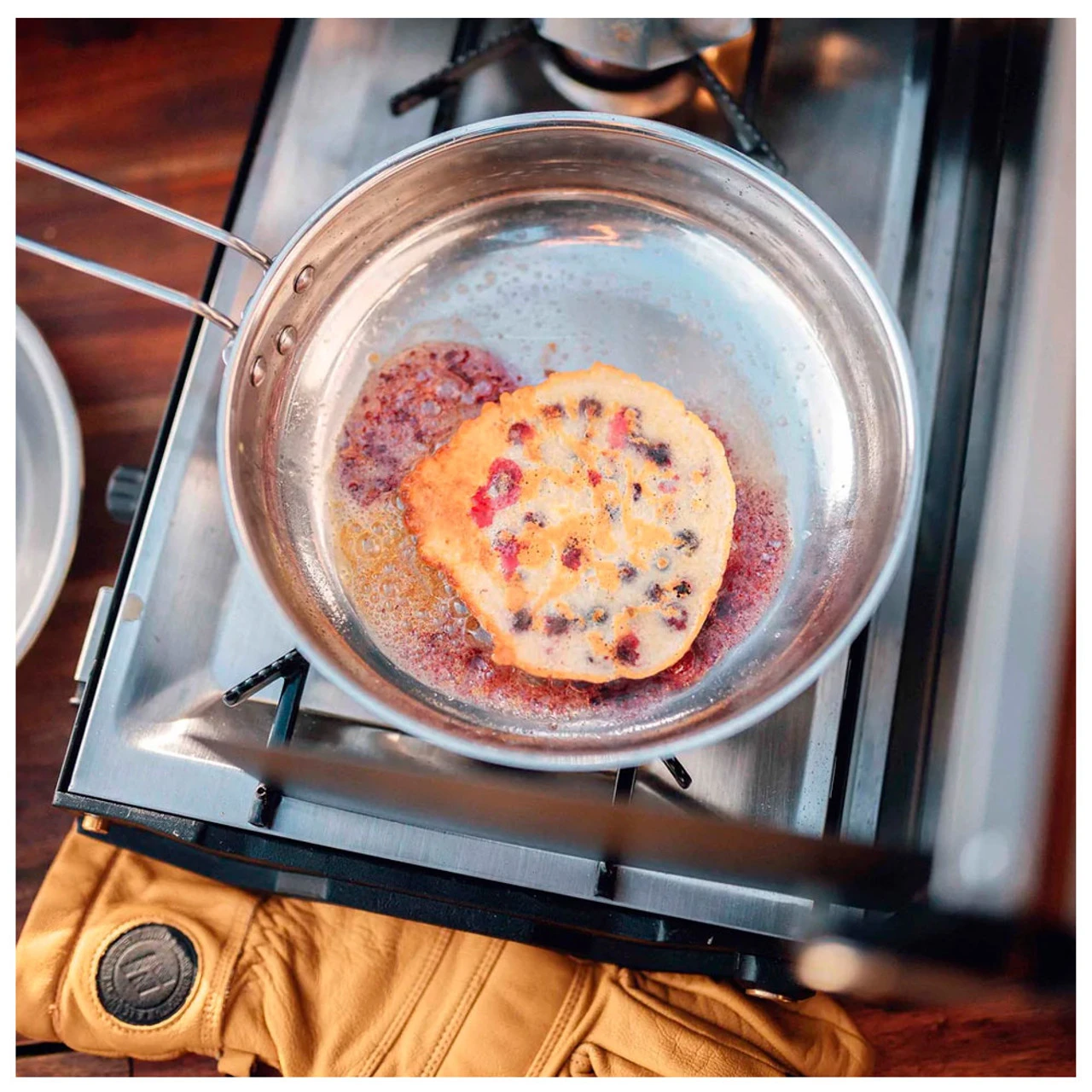 PRIMUS Campfire 25cm Stainless Steel Frying Pan (P738000) - Image 5