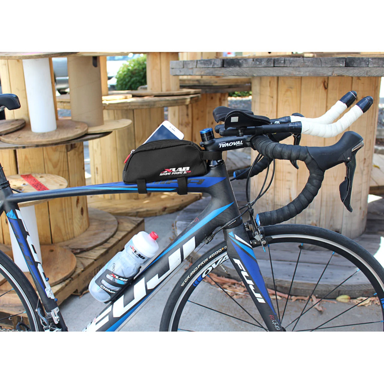 XLAB Rocket Pocket XL Plus Black Strap Mounted Bag (2737) - Image 5