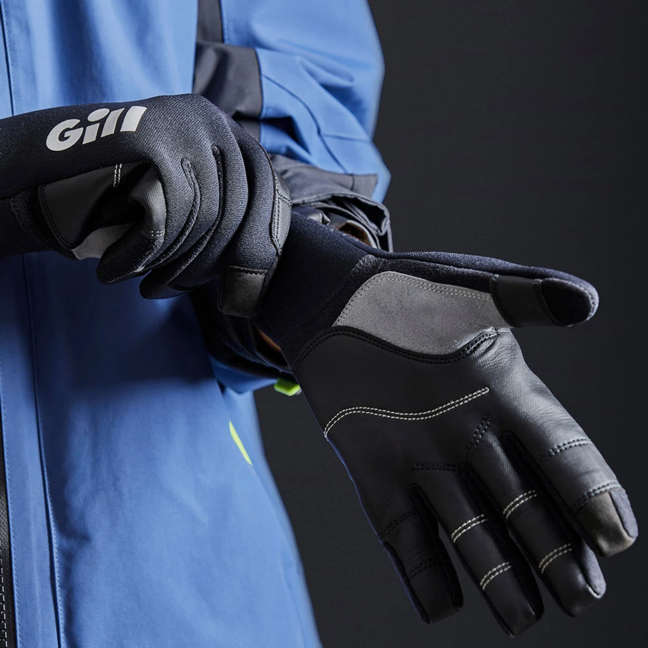 GILL 3 Season Black Gloves (7776B) - Image 5