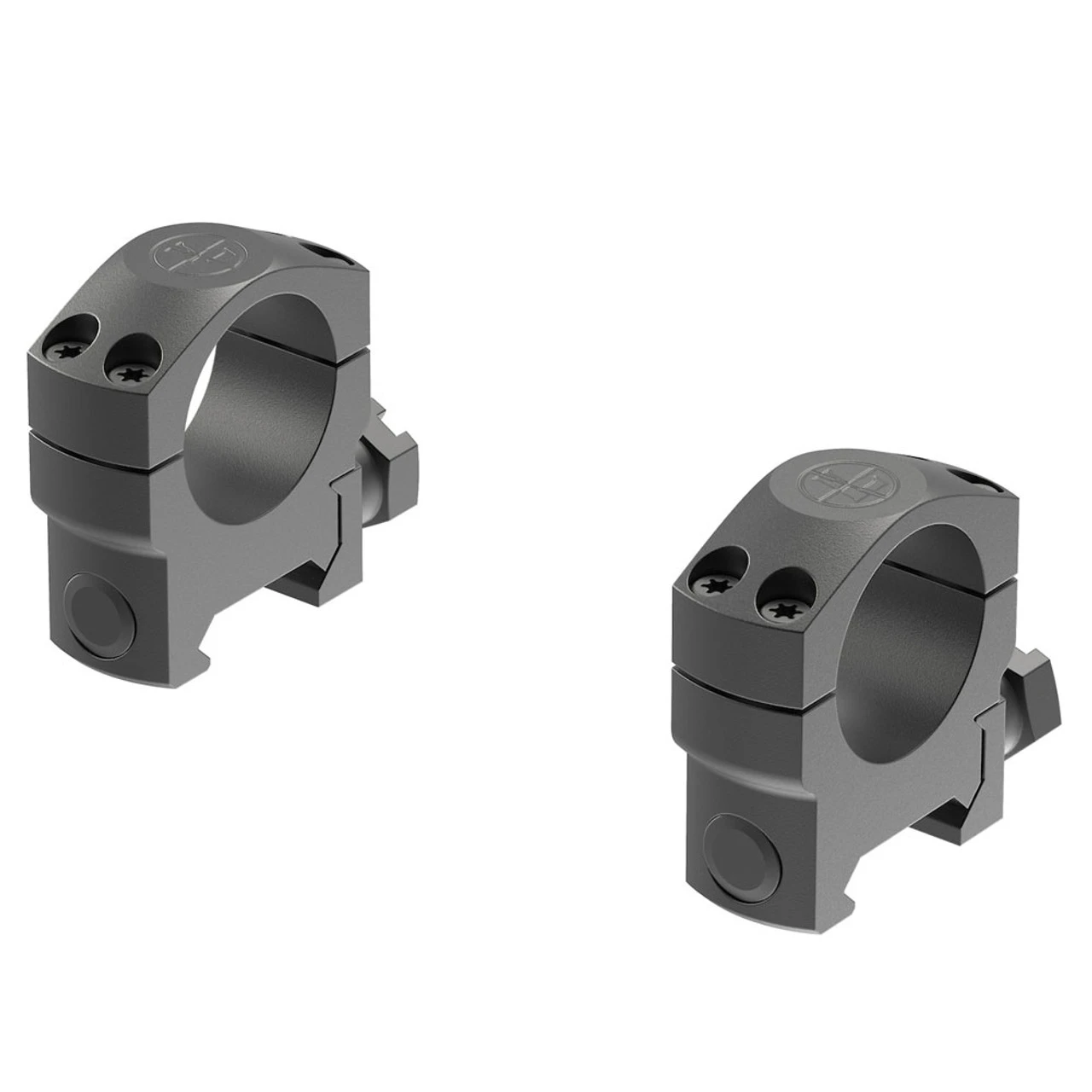 LEUPOLD Mark 4 1inch Medium (Aluminum) Matte Black Scope Rings (57524) - Image 2