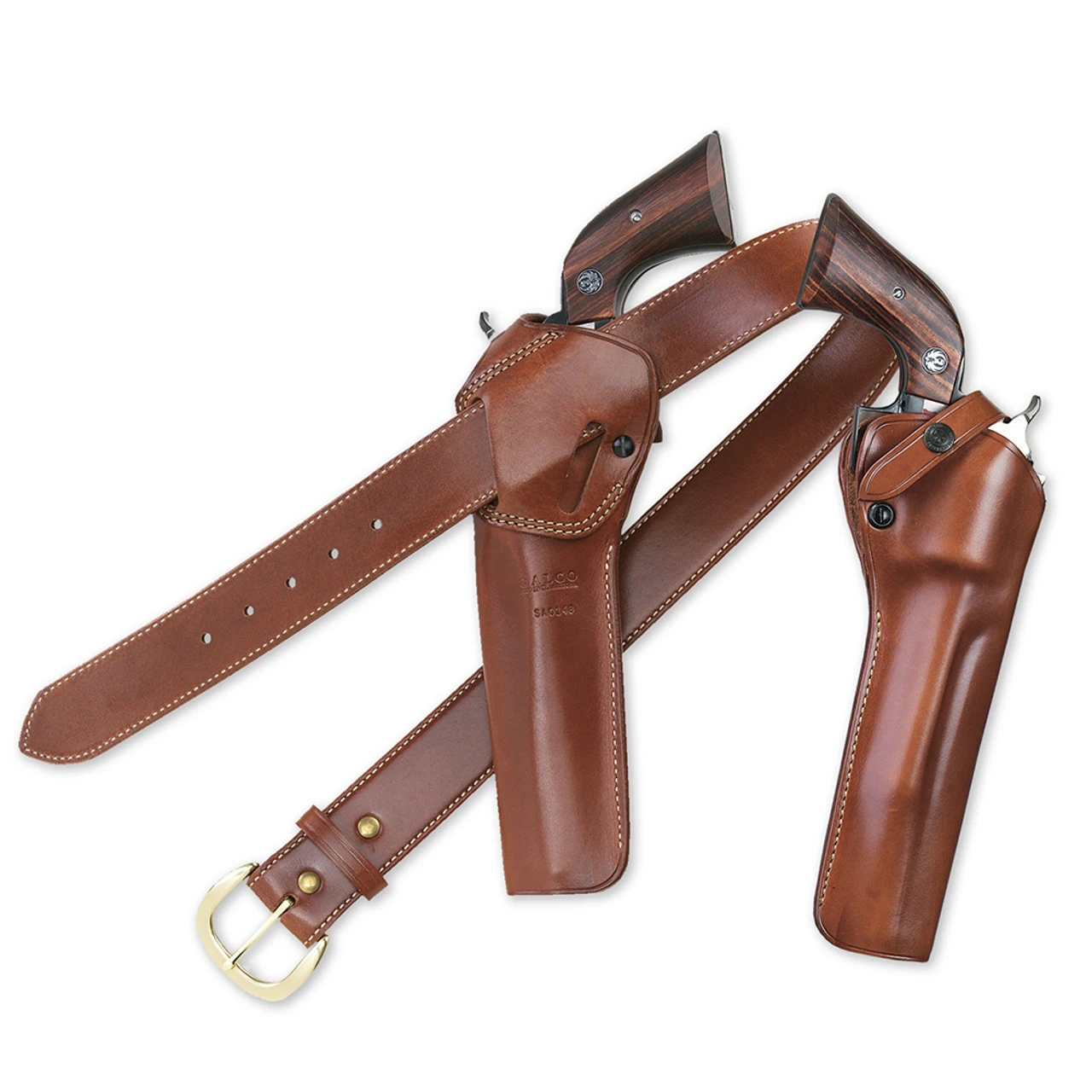 GALCO SAO Ruger 357 Blackhawk 6.5in Right Hand Leather Belt Holster (SAO146) - Image 2