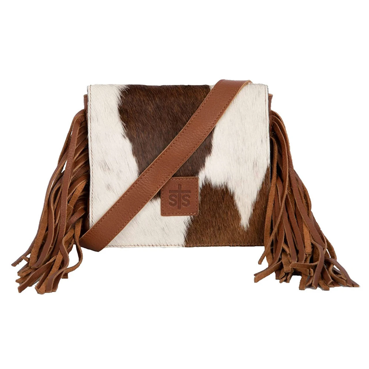 STS RANCHWEAR Cowhide Miss Kitty Brown Crossbody Bag (STS32657) - Image 2