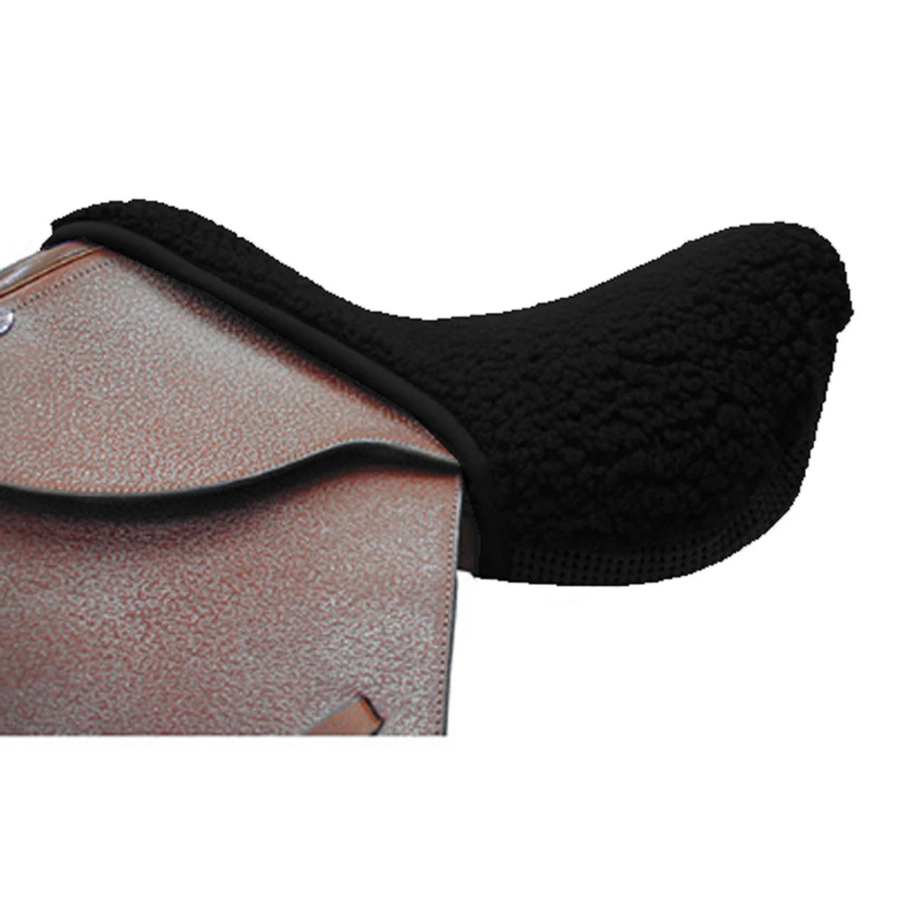INTREPID INTERNATIONAL Non Sleep Black Fleece Seat Saver - Image 2