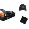 VORTEX Venom 6 MOA Red Dot Sight With Logo Black Camo Hat And Microfiber Cleaning Cloth