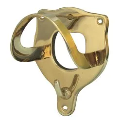 INTREPID INTERNATIONAL Solid Brass Bridle Hook (110810)