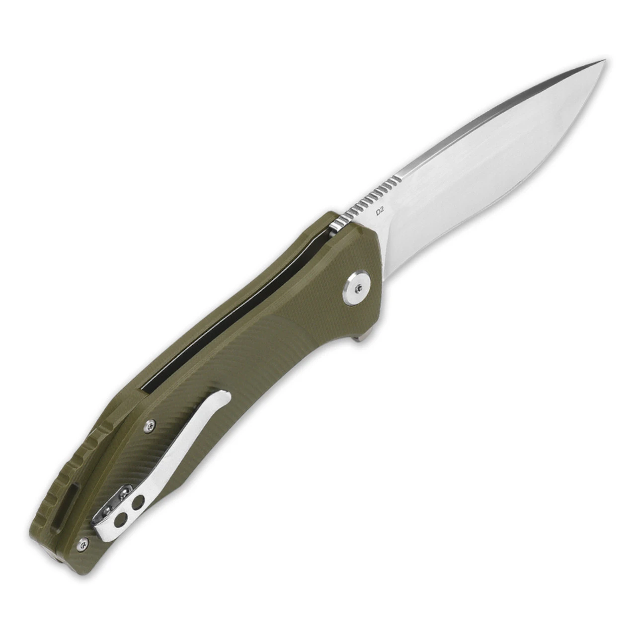 QSP Raven Green G10 Ball Bearing Pocket Knife (QS122-B-Raven) - Image 3