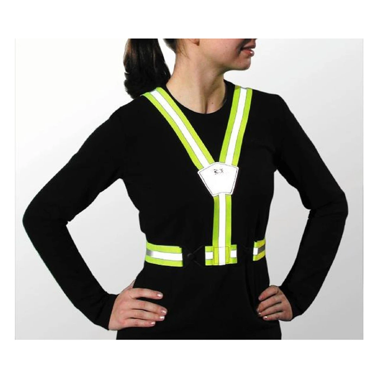 AMPHIPOD Xinglet Hi-Viz Green Reflective Vest (440) - Image 3