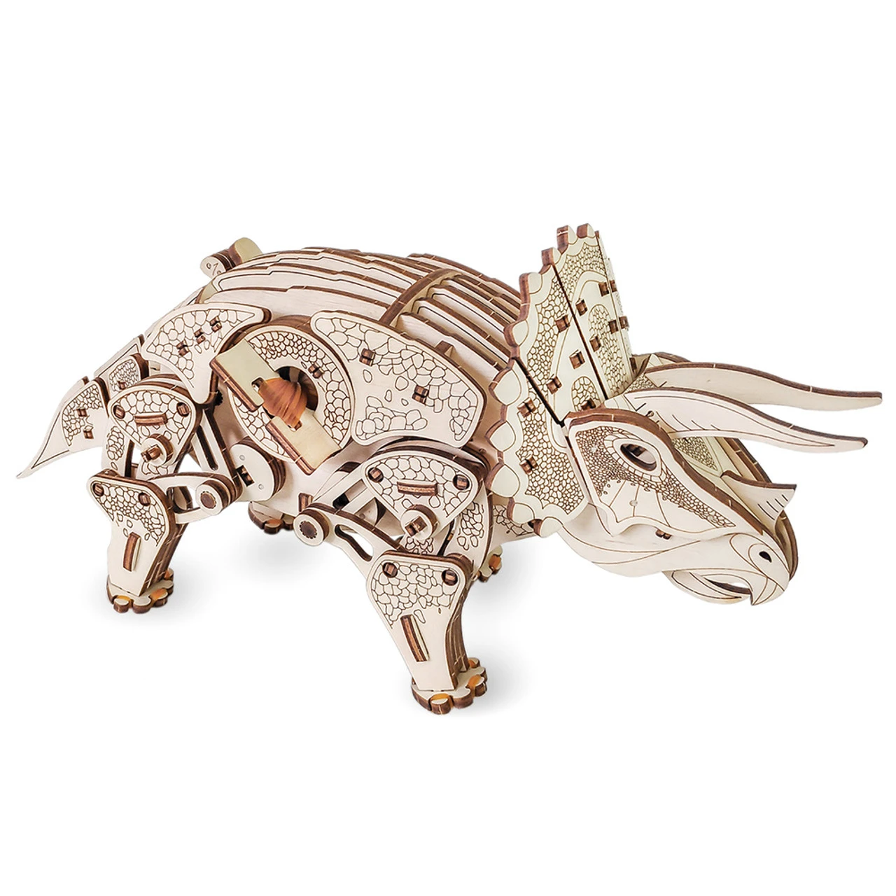 Eco-Wood-Art ECO WOOD ART Triceratops 283 Piece 3D Puzzle