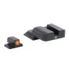 AMERIGLO I-Dot Green Tritium Orange Outline Front/Green Single Dot Rear Night Sight Set (SW-201)