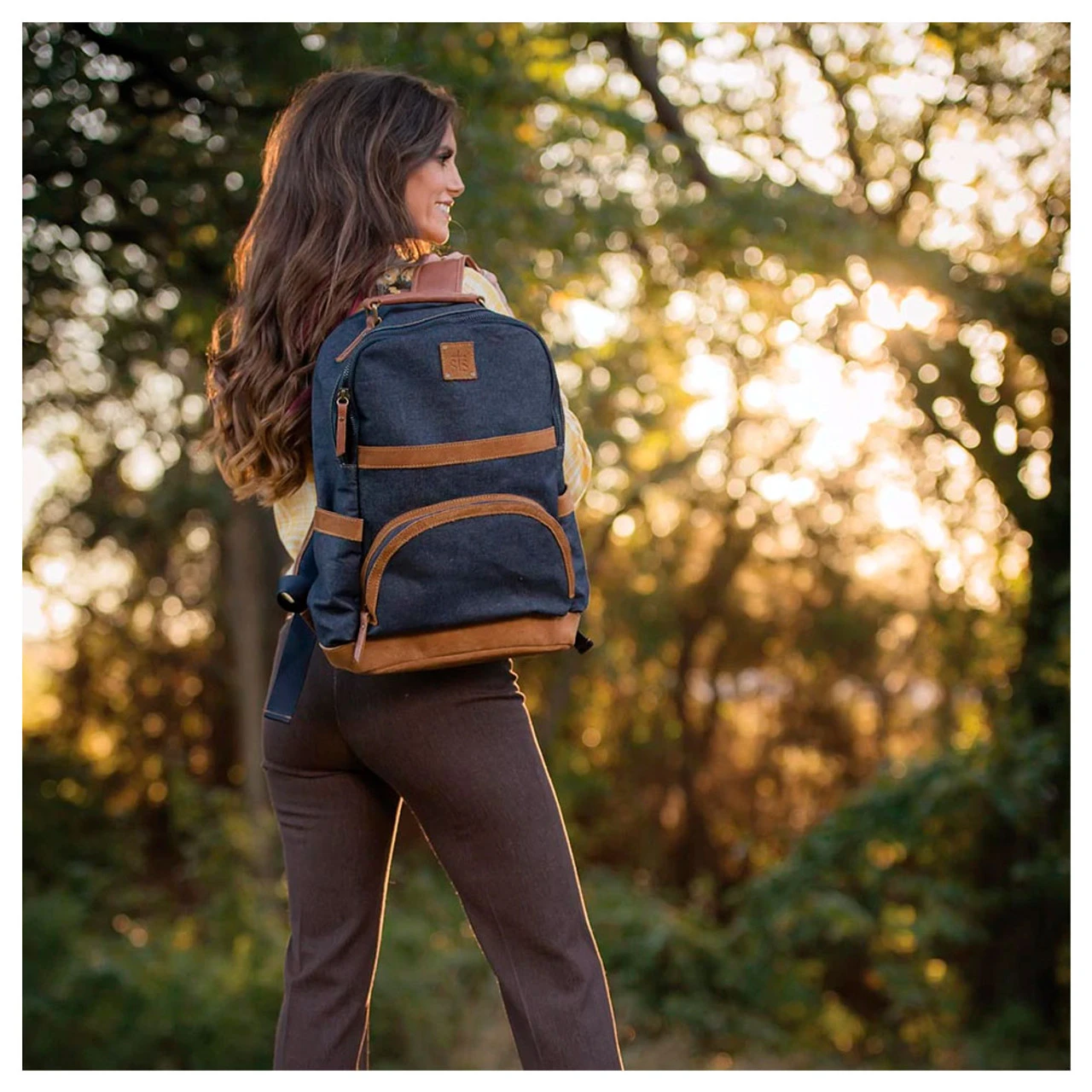 STS Blue Bayou Denim Backpack (33148) - Image 5