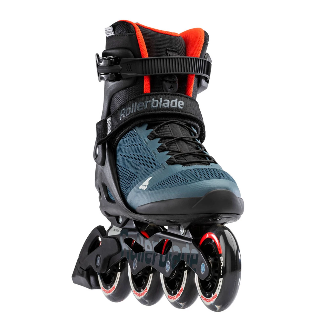 ROLLERBLADE Men's Macroblade 90 Orion Blue/Spicy Orange Inline Skates (07100400K47) - Image 3