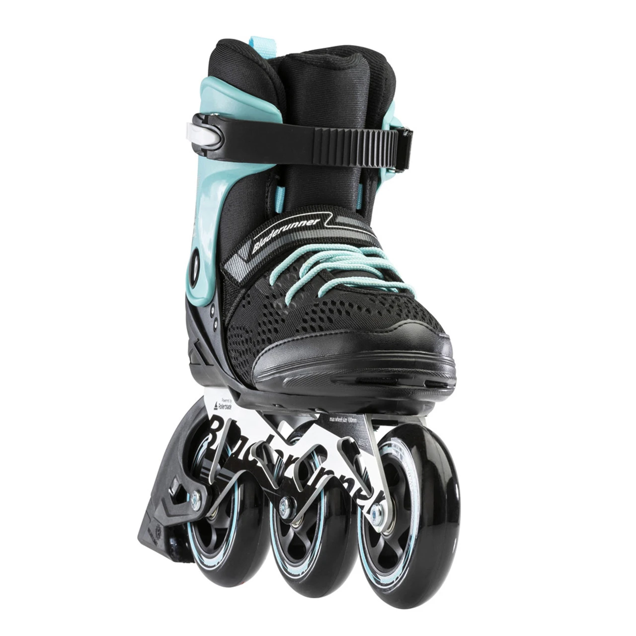 ROLLERBLADE Formula 100 W Black/Light Blue Skate (0T100500821) - Image 3