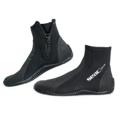 SEAC Regular 5mm Neoprene Scuba Boot With Side Zipper