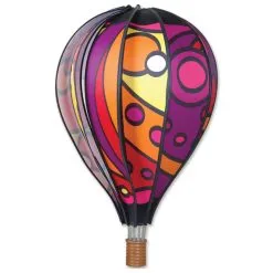 PREMIER KITES 22in Hot Air Balloon Warm Orb Wind Spinner (25763)