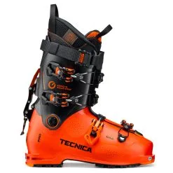 TECNICA Unisex Zero G Tour Pro Black/Orange Ski Boot (10185301328)