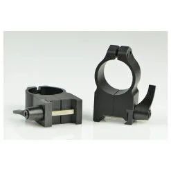 WARNE Maxima 1in Quick Detach Extra High Matte Rings (203LM)