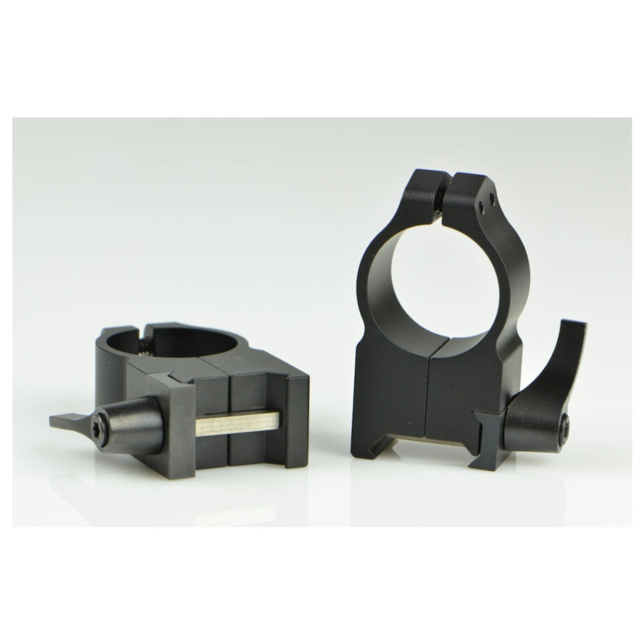 WARNE Maxima 1in Quick Detach Extra High Matte Rings (203LM)