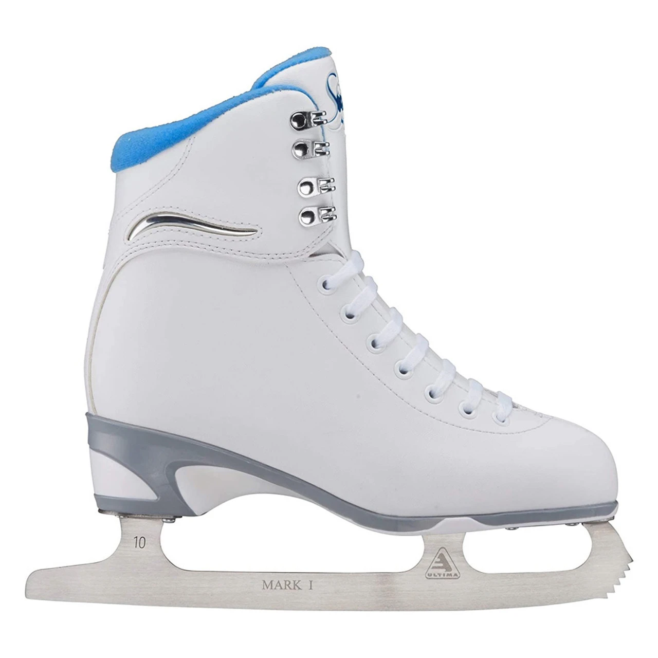 JACKSON ULTIMA Girls Finesse JS181 With Guardog Skate Guards / Jackson Skate Bag JL350 Blue Medium Figure Ice Skates - Image 4