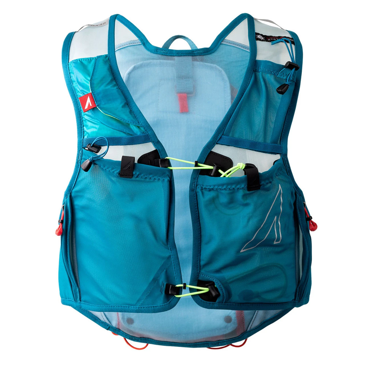 ULTRASPIRE Alpha 5.0 Blue/Cherry Tomato Race Vest (UA132BU) - Image 2